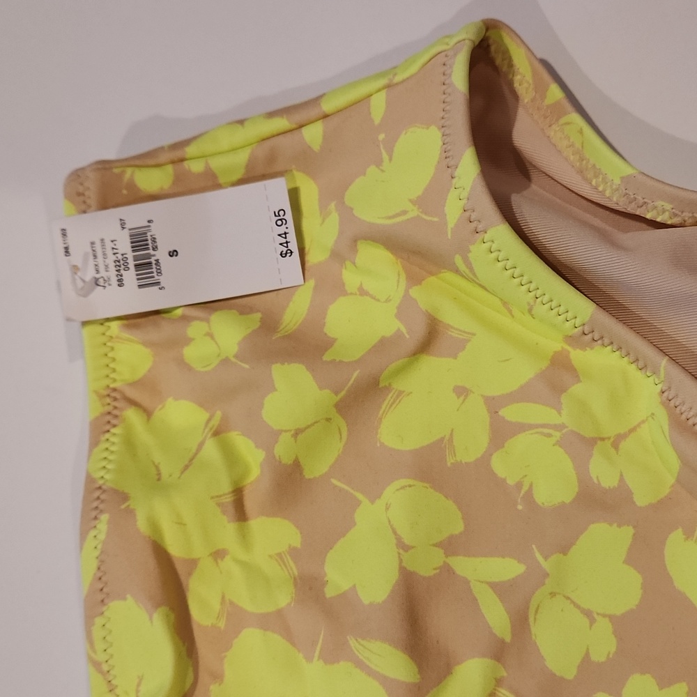 Gap Recycled Scoopneck Bikini Top & High Rise Bikini Bottom Small MSRP $90 SU020 - Picture 9 of 11